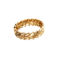 Goldener stilvoller Ring